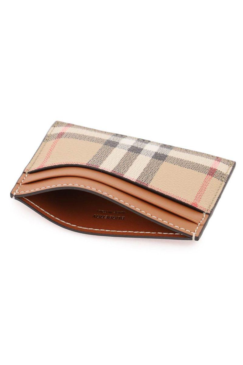 Burberry 1983 check envelope card case sale