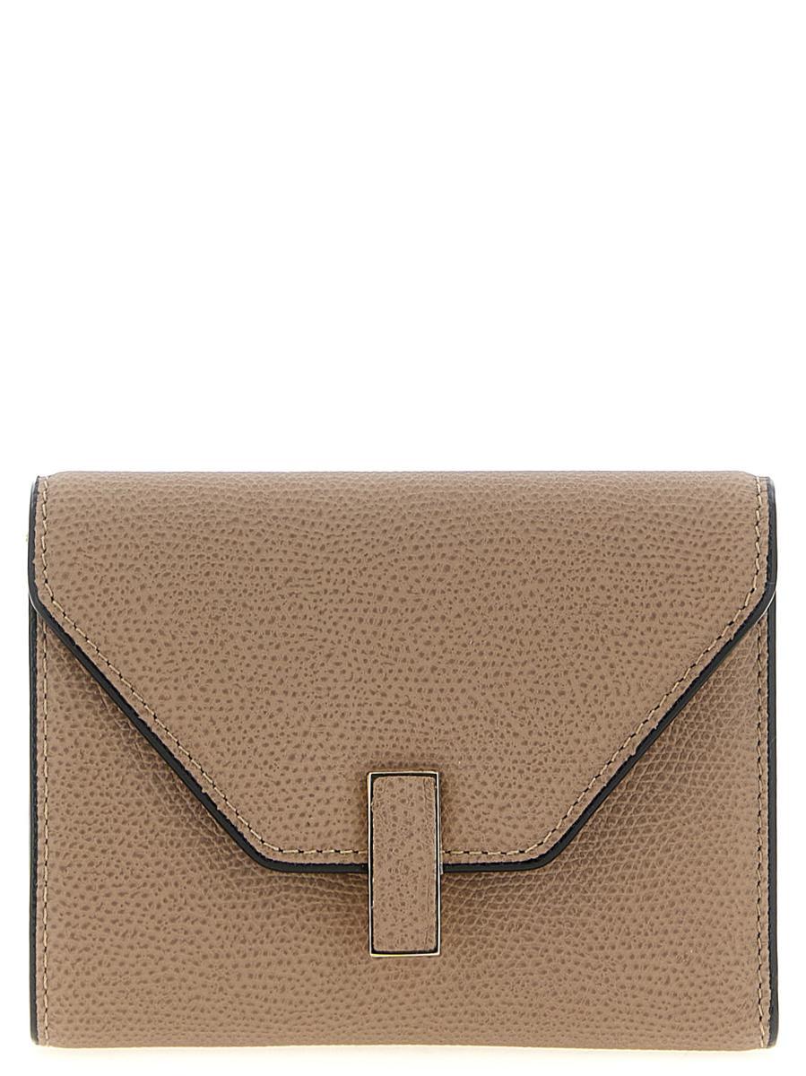 財布・小物その他 Valextra Iside Beige Calf Leather Wallet Men & Women's minimalist grain leather wallets | Valextra