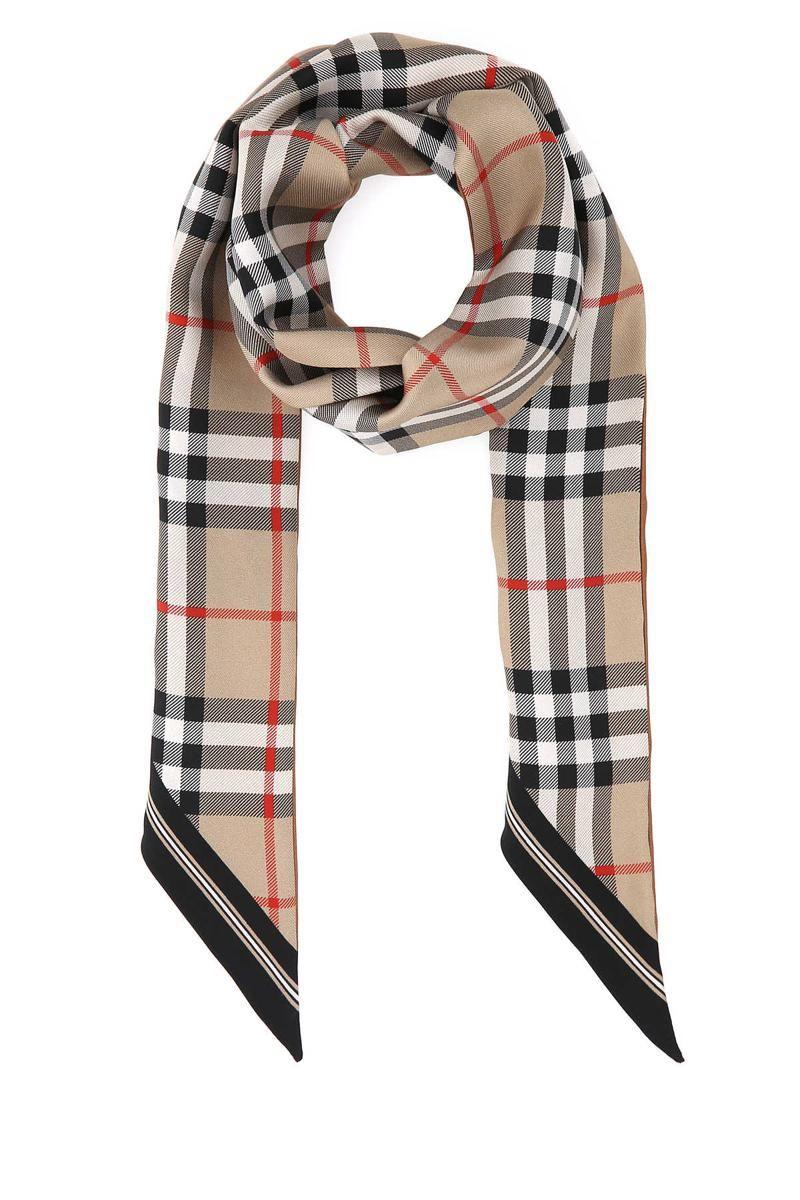 Burberry Scarves And Foulards in Black | Lyst