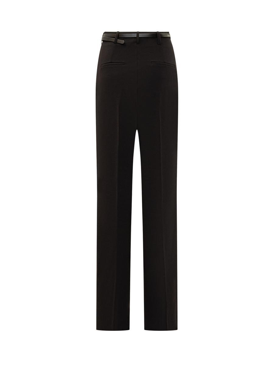 パンツ SPORTMAX Women Straight Pants 2321310237600 003 Black Sportmax Straight-leg pants for Women | Online Sale up to 73