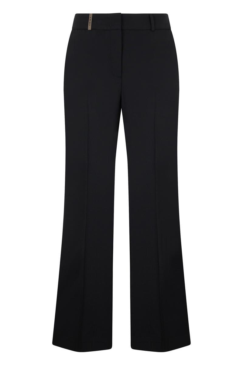 パンツ Peserico Wide-Leg Tailored Palazzo Pants Peserico Wide-leg and palazzo pants for Women | Online Sale