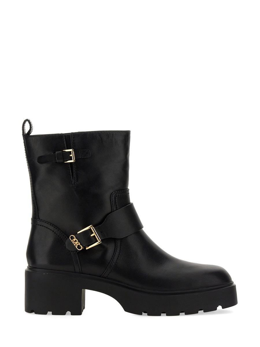 ショートブーツ・ブーティ Michael Kors FW23 PERRY BOOT (40F3PYME5L_001BLACK) 現地価格セール 22.5cm Michael Kors(マイケルコース) ショート