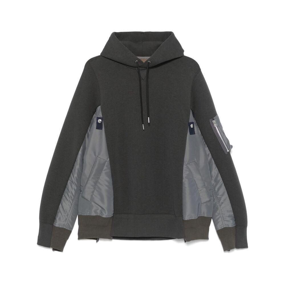Sacai Sponge Sweat x MA-1 Hoodieチャコールグレー Sacai /サカイ】よりSponge Sweat x MA-1 Hoodieが買取入荷致し