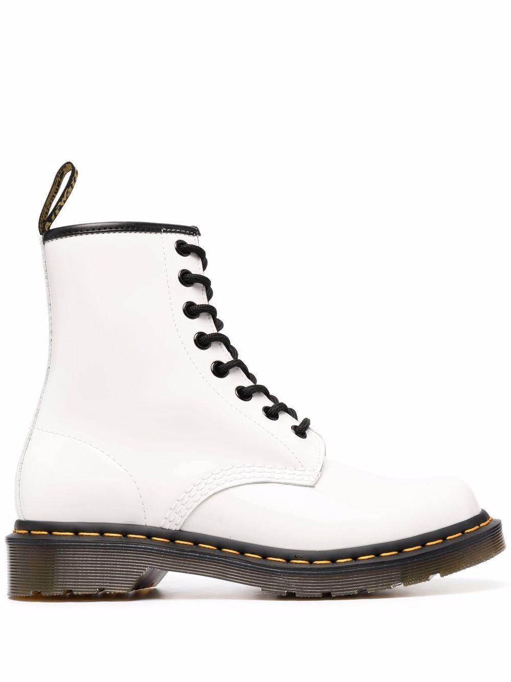 white martens boots