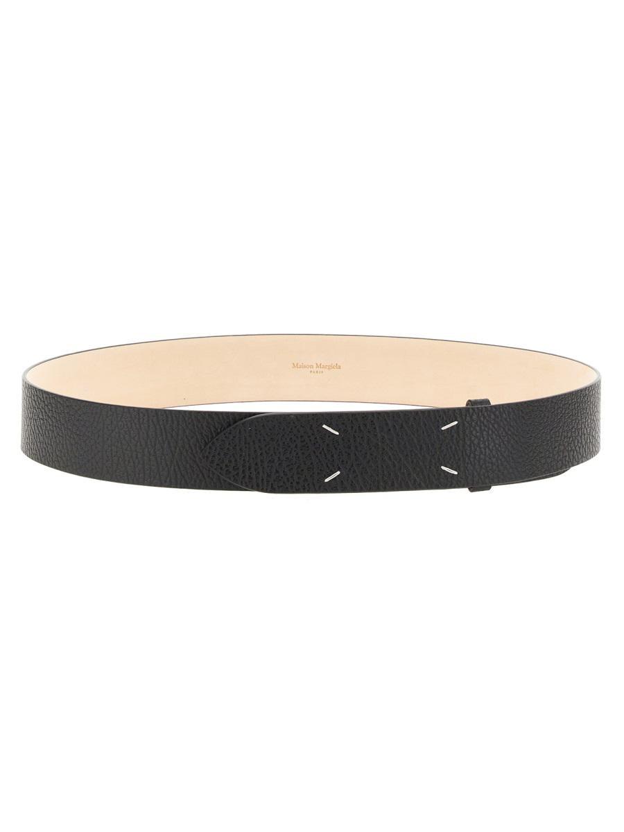 ベルト Maison Margiela Black Leather Belt 18885328_42523262_600.jpg