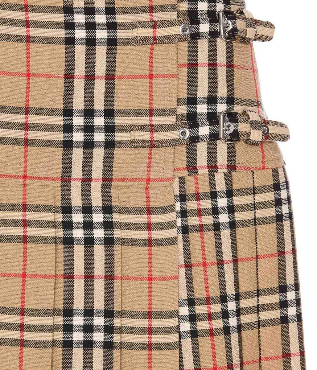 Burberry Skirts in Brown | Lyst