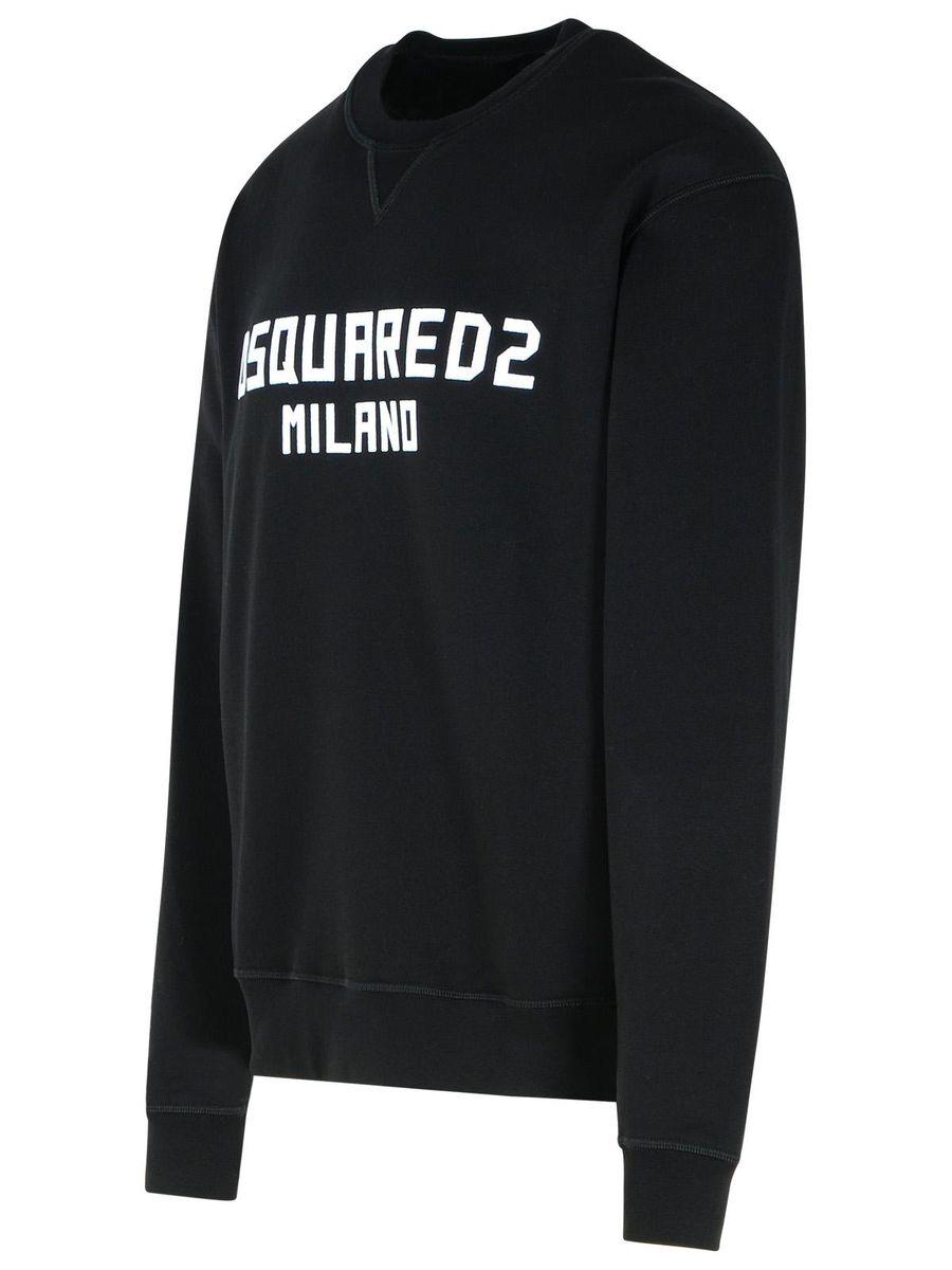 Dsquared2 crewneck ロゴ スウェット DSQUARED2 ディースクエアード トレーナー ICON SPLASH COOL FIT