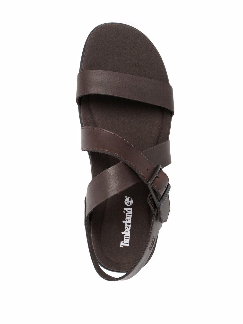 Bad jazz De volgende Timberland Crossover-strap Leather Sandals in Brown for Men | Lyst