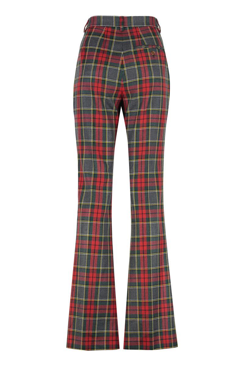 【関税・送料込み】VIVIENNE WESTWOOD LINEN BERTRAM PANTS Vivienne Westwood Brown Linen Bertram Tailored Pants
