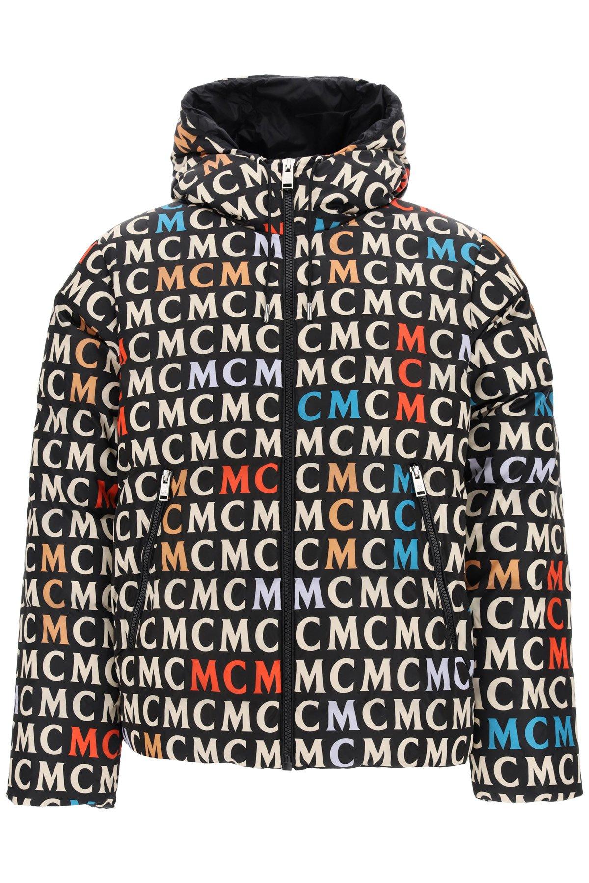 MCM monogram-pattern Puffer Jacket - Farfetch