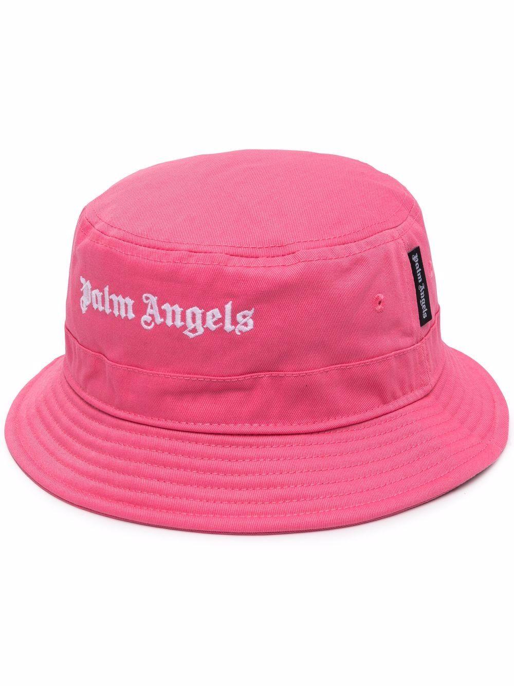 Palm Angels Cotton Hats Pink - Save 32 
