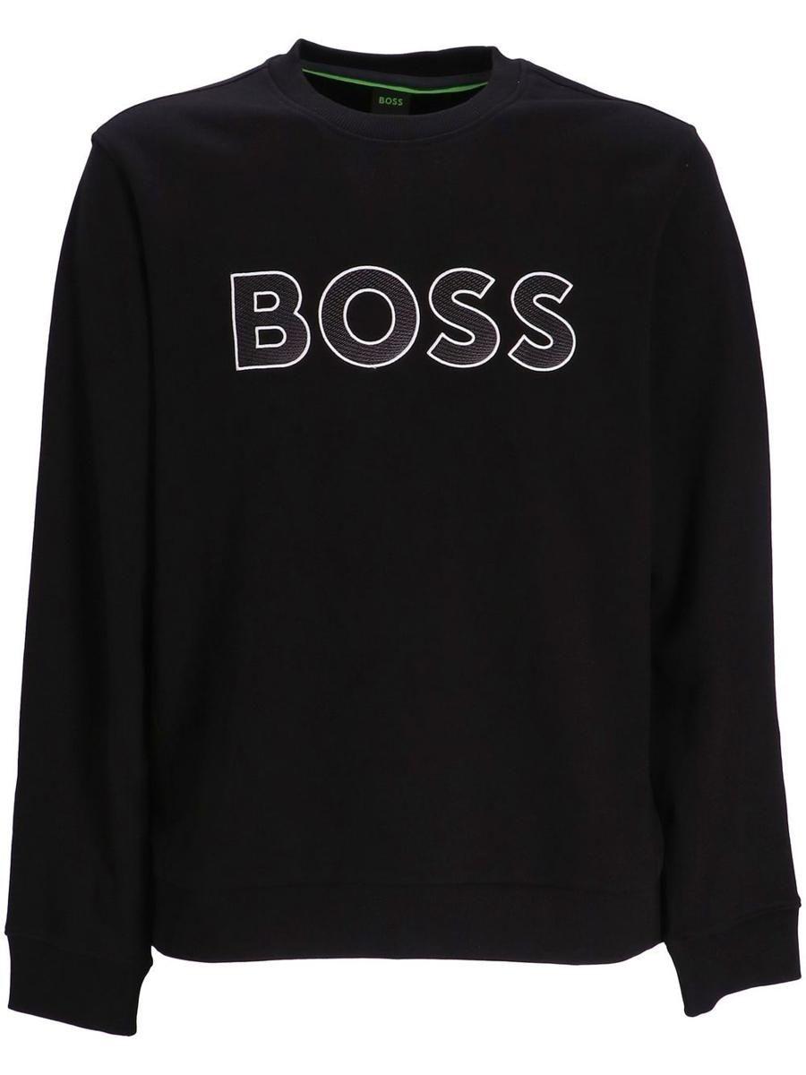 BOSS by HUGO BOSS Sweatshirt With Logo Detail in Black for Men | Lyst
