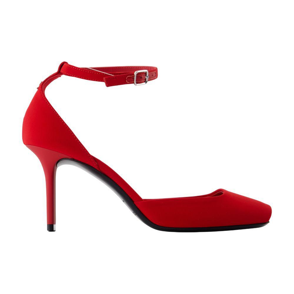 Strappy Heels Dsw Red High Heel Shoes Slingback Dsw Red Block