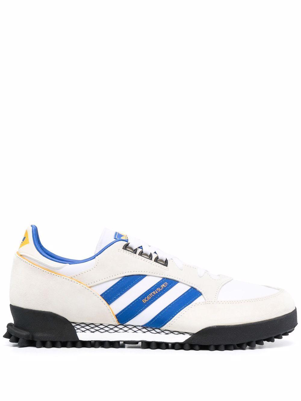 adidas Suede Boston Super X Marathon Low-top Sneakers in White for Men -  Lyst
