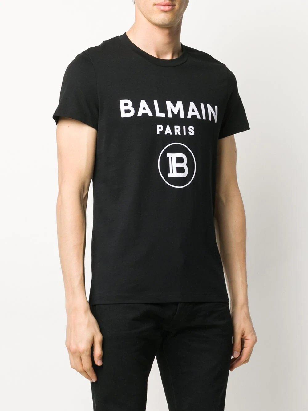 Balmain T-shirts in Black for Men - Lyst