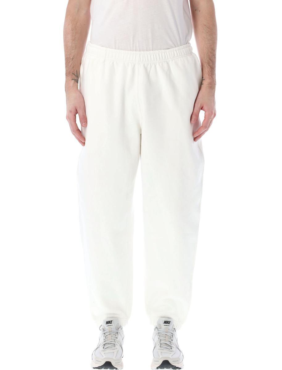 Nike Solo Swoosh Sweatpants in White for Men