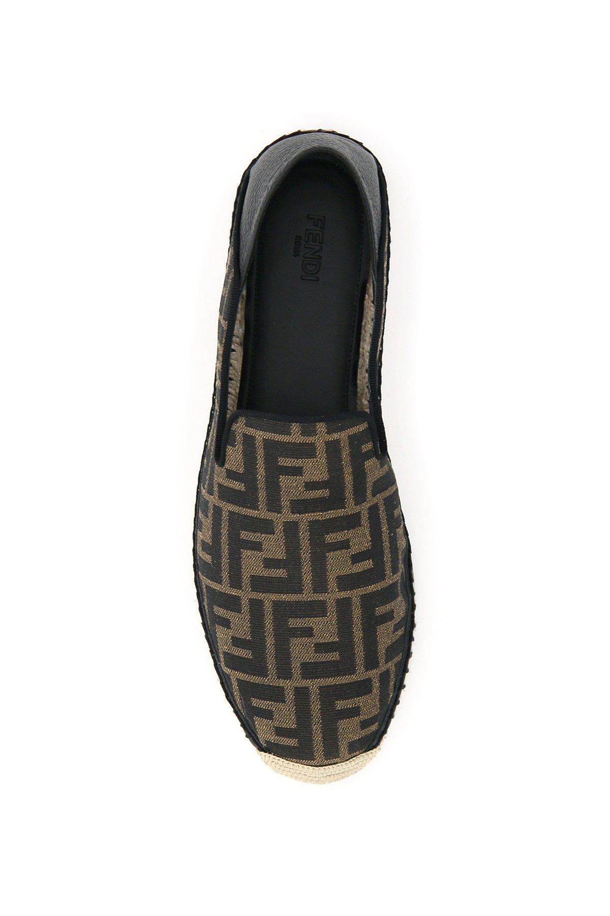 fendi logo espadrilles