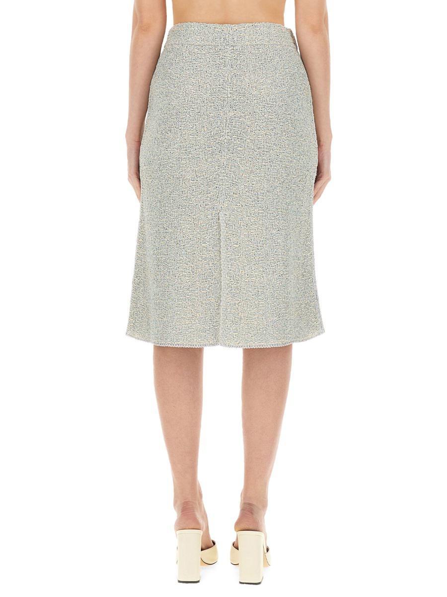 スカート FABIANA FILIPPI Tweed effect flared skirt FABIANA FILIPPI(ファビアナフィリッピ) スカート(レディース