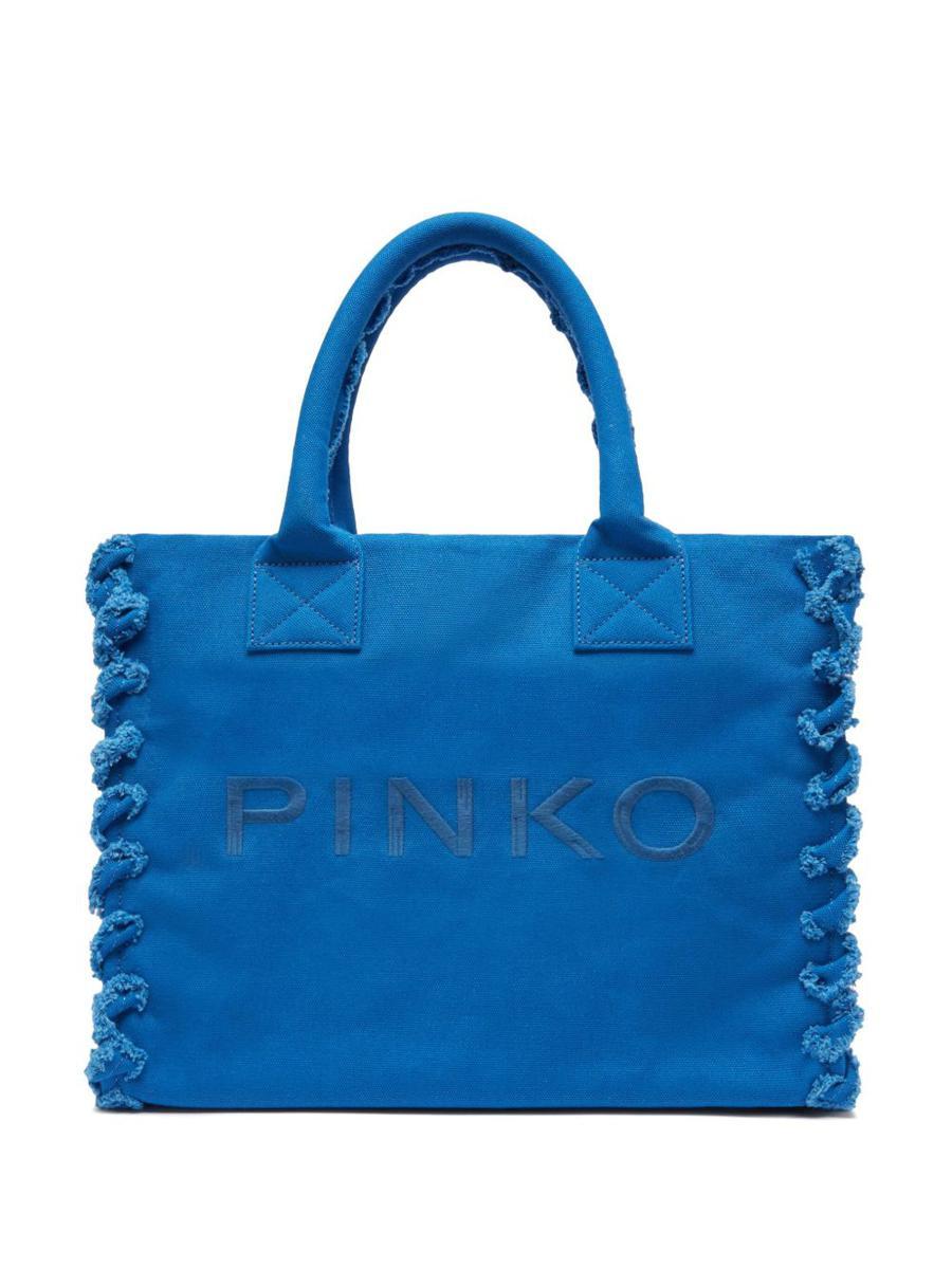 トートバッグ PINKO FW25 Handbags (100071 A0F1D01Q) Pinko Contemporary, Z14q_Bianco Seta-Antique Gold: Handbags