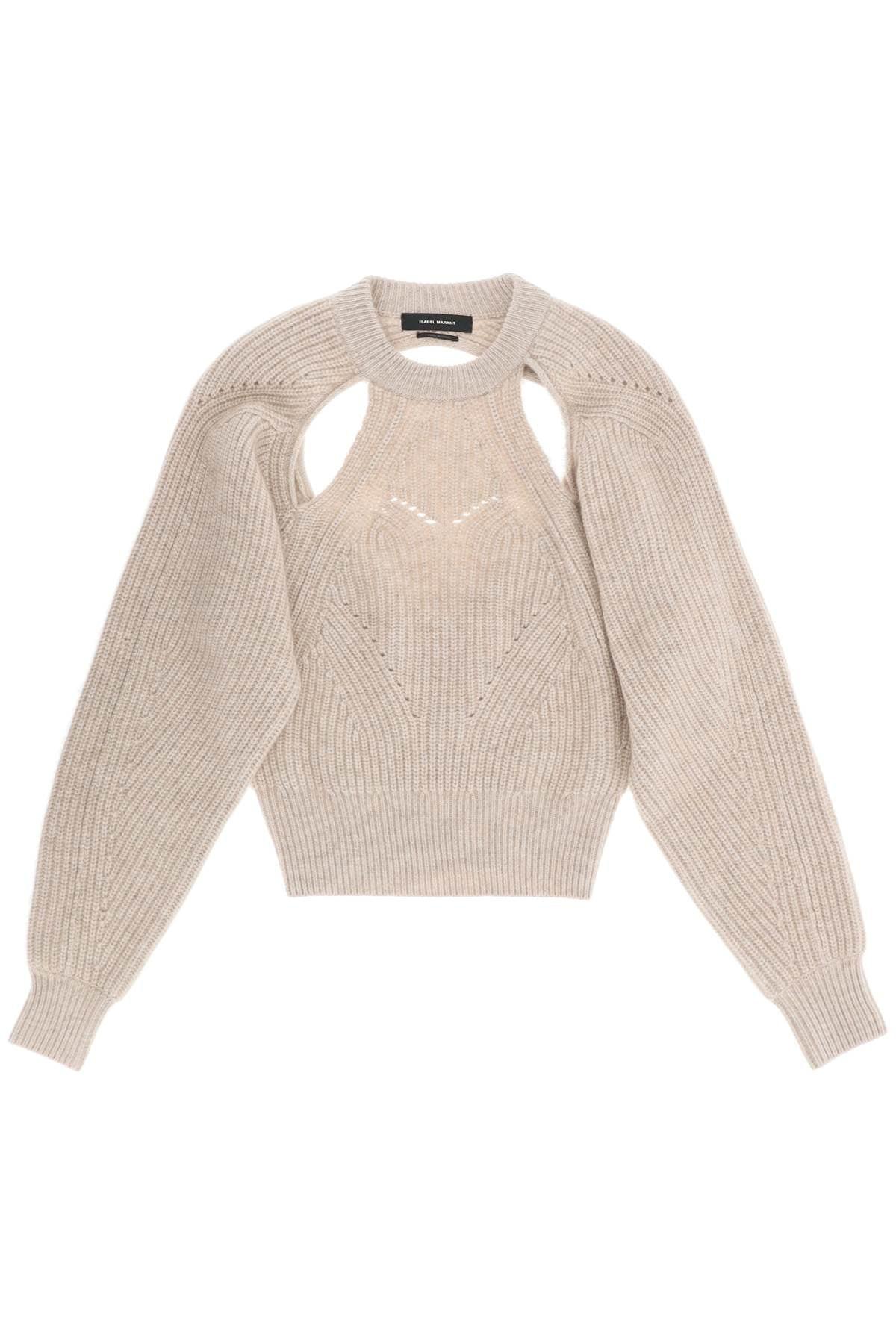 Isabel Marant 'palma' Wool And Cashmere Sweater With Cut Outs in ...
