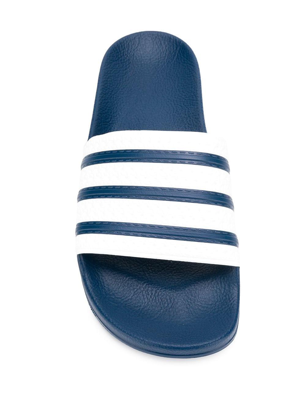 adidas Originals Slippers in Blue | Lyst