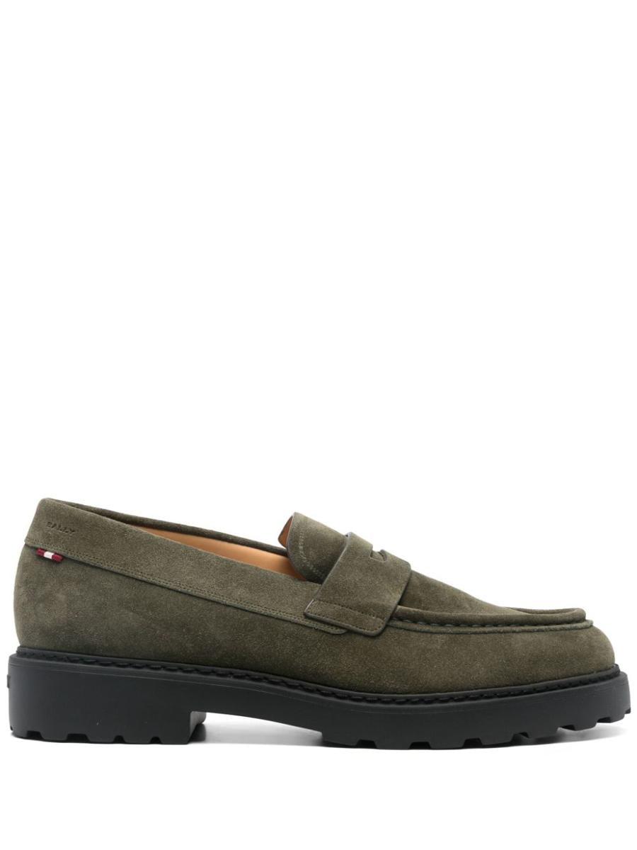 Green Bally Slip-on shoes for Men | Lyst