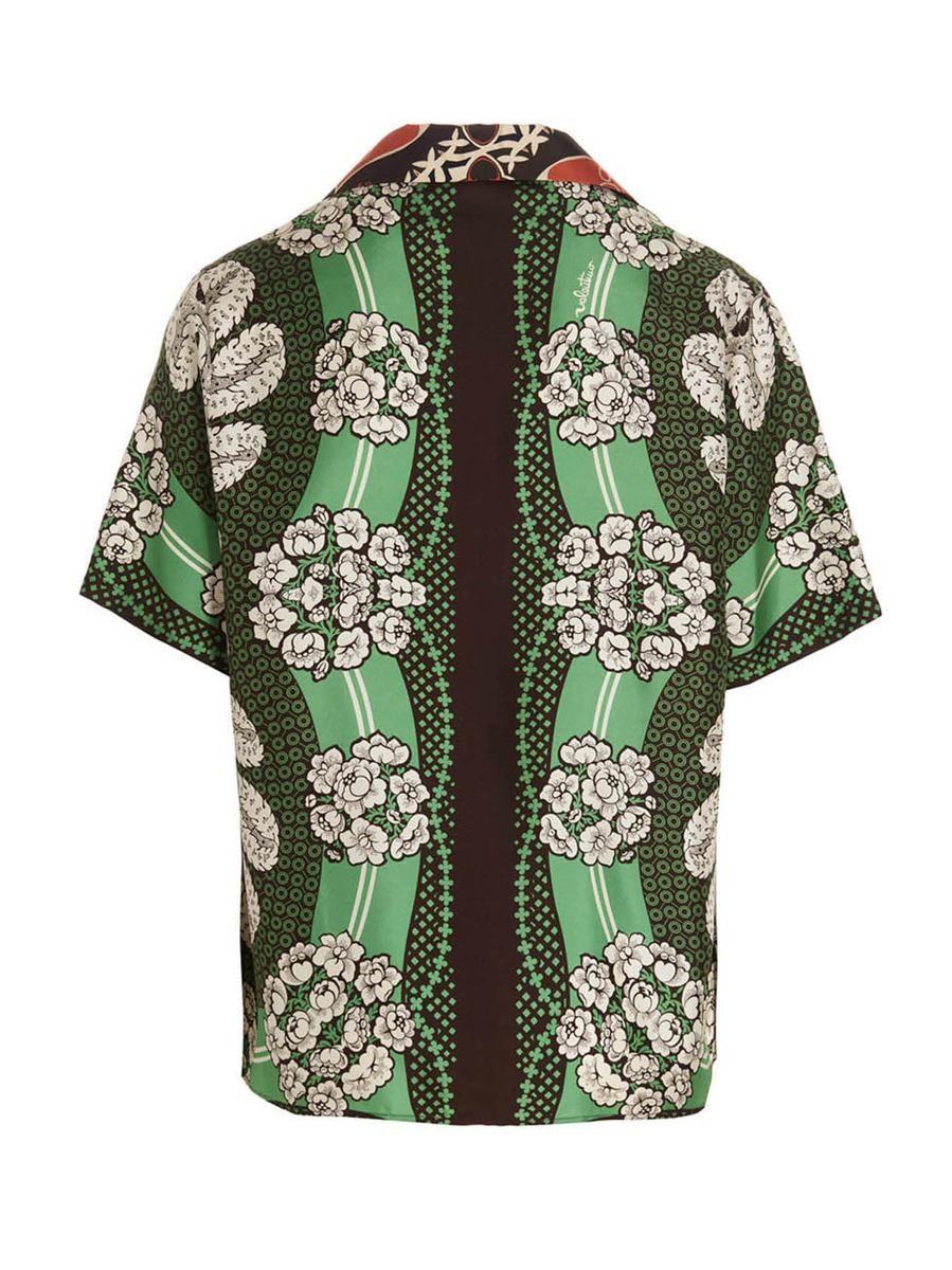 Mini Bandana Cotton Shirt in Multicoloured - Valentino