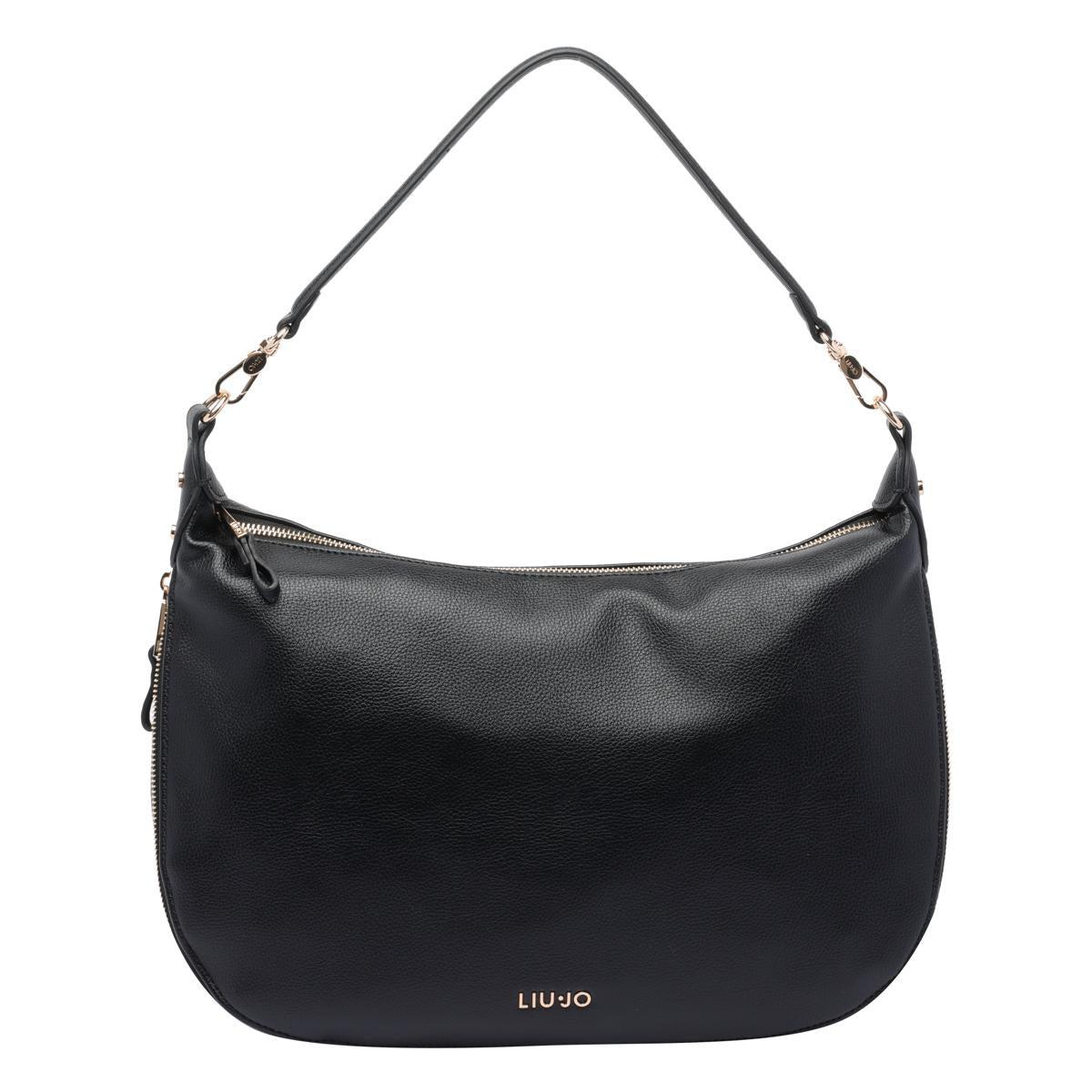 トートバッグ LIU JO Woman Tote bags Black AA5181T4559 22222 Liu Jo Women's Tote Bag/Handbag/Shopper Black Faux Leather