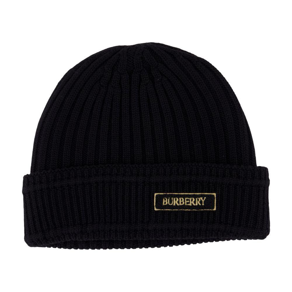 ハット BURBERRY Black Cashmere Beanie Hat s-l400.jpg