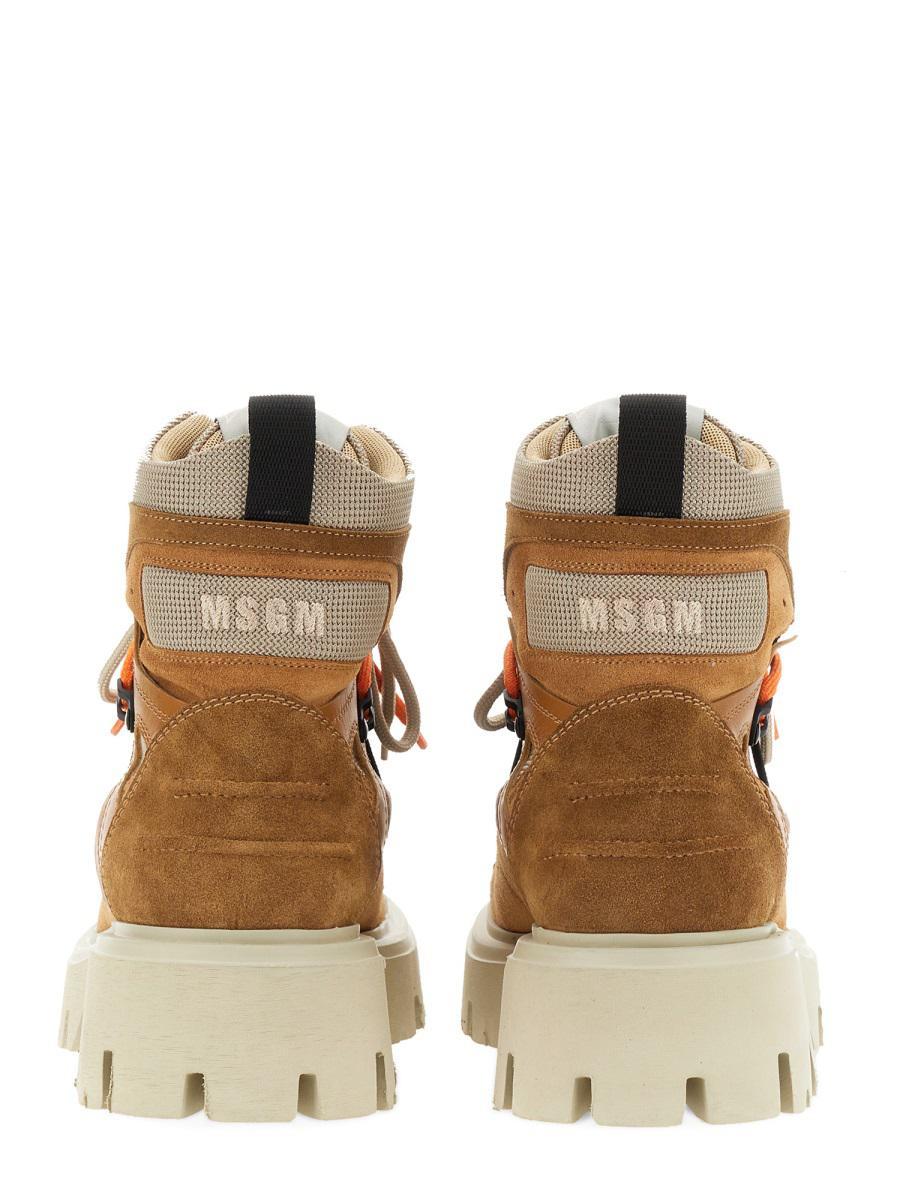 msgm lace up boots