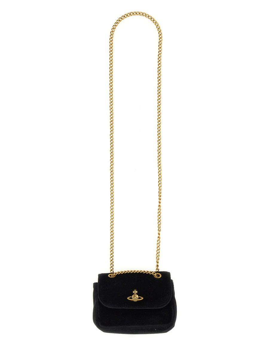 Vivienne Westwood バッグ SMALL PURSE CHAIN 5C01000DW L001L Vivienne Westwood Purse Chain Mini Bag | Black | FARFETCH