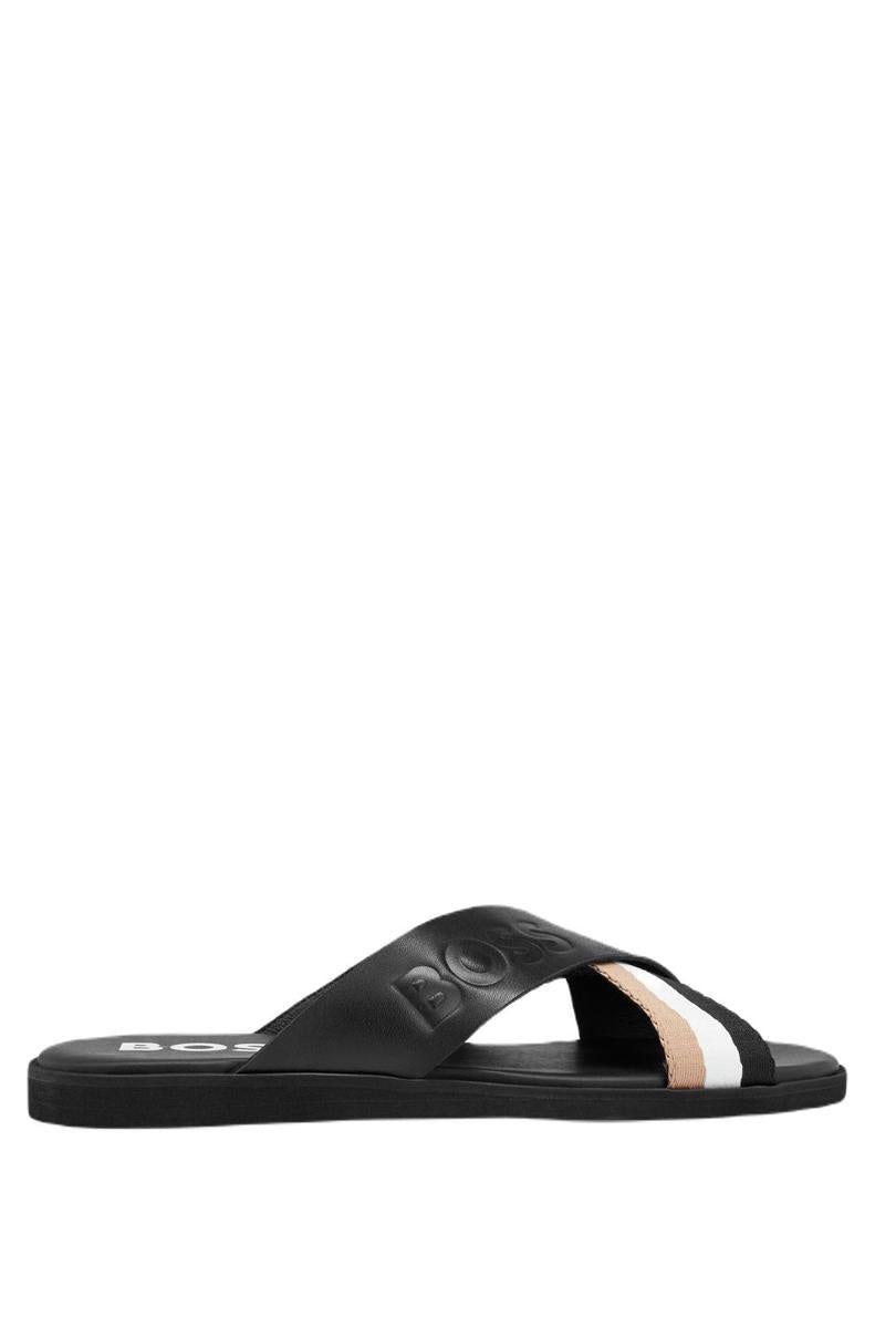 hugo boss slide sandals