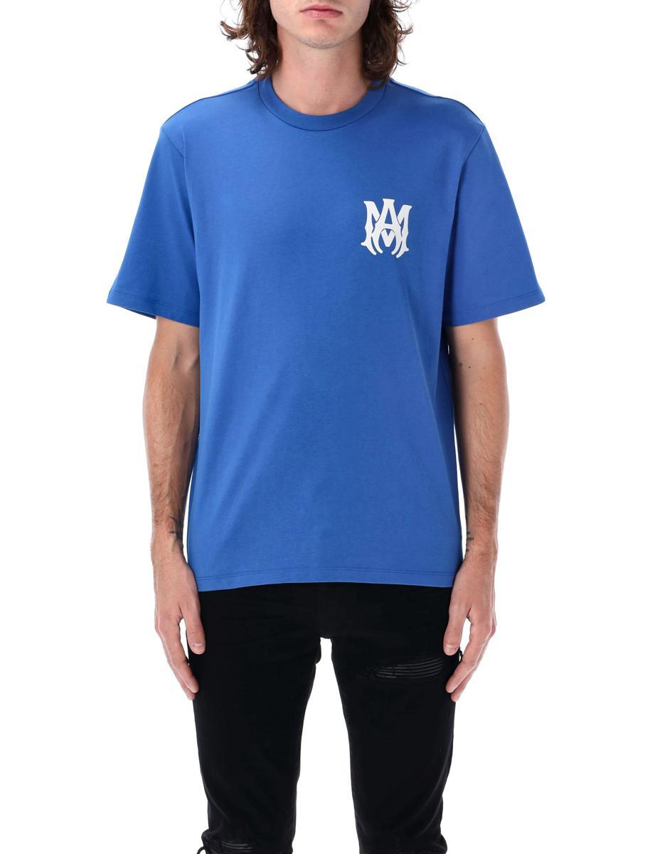 Amiri Ma Core Logo T-Shirt in Blue for Men Lyst UK