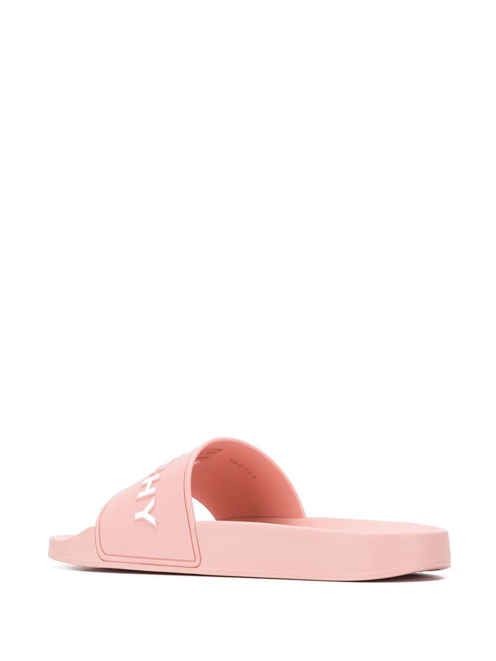 pink givenchy sliders