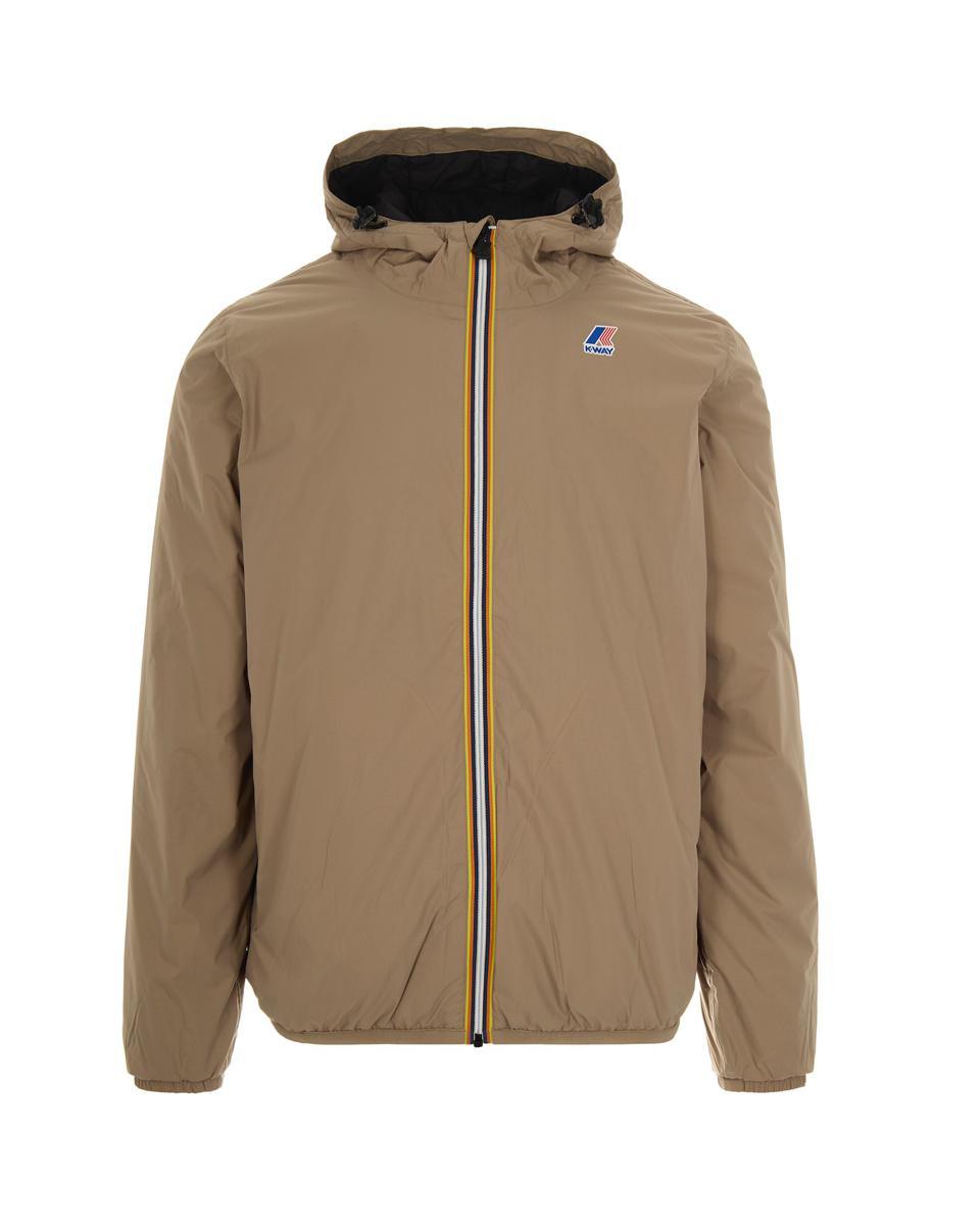ジャケット K WAY Women Jackets K8132PW 634 Beige K-way Jacket Woman In Beige | ModeSens