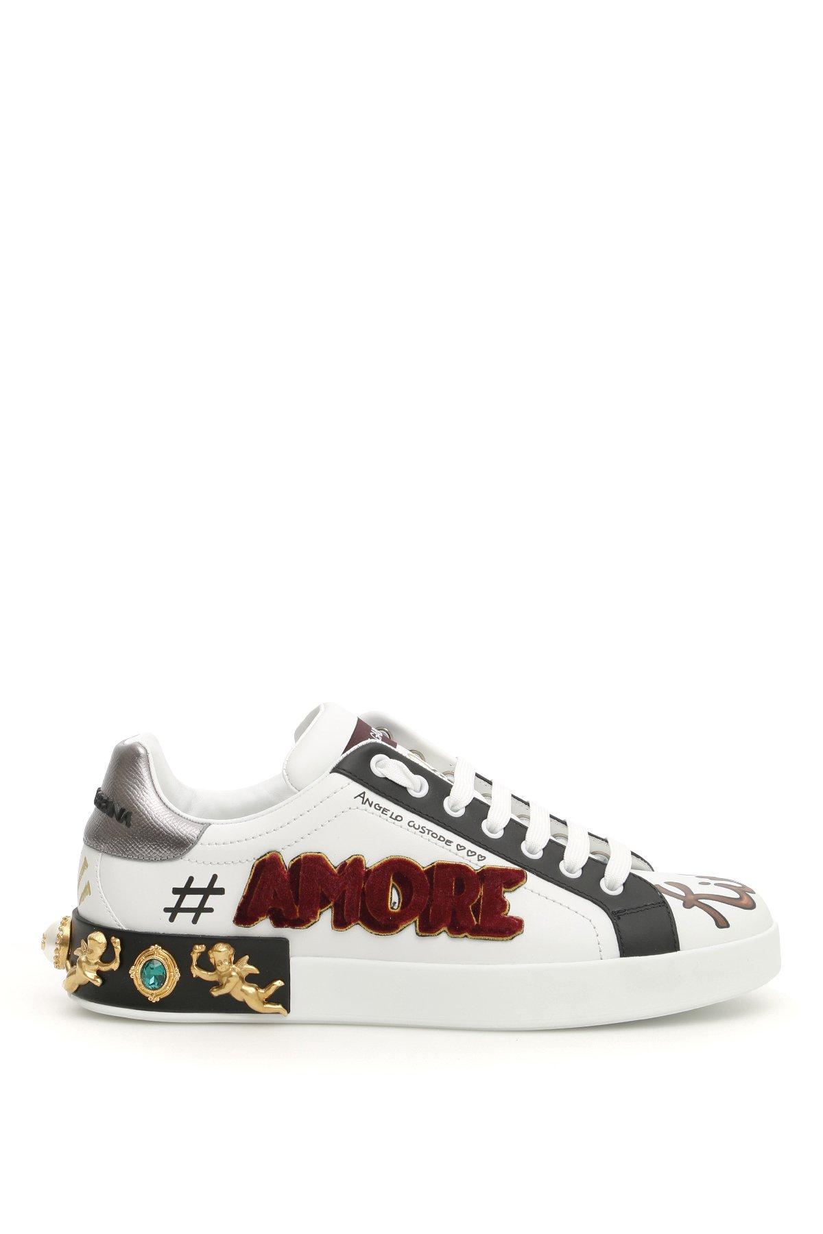 Dolce Patch Sneakers for Men | Lyst