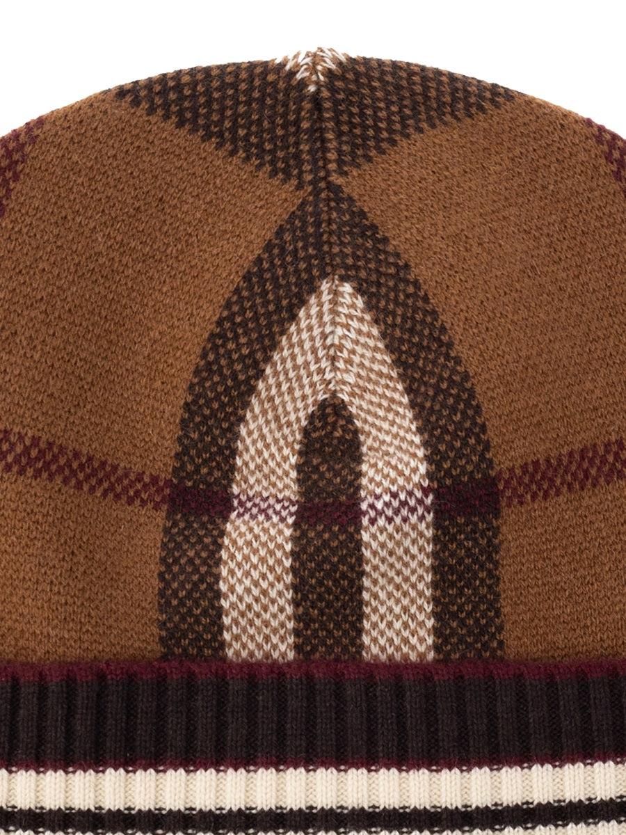 Burberry Cappello in Brown | Lyst