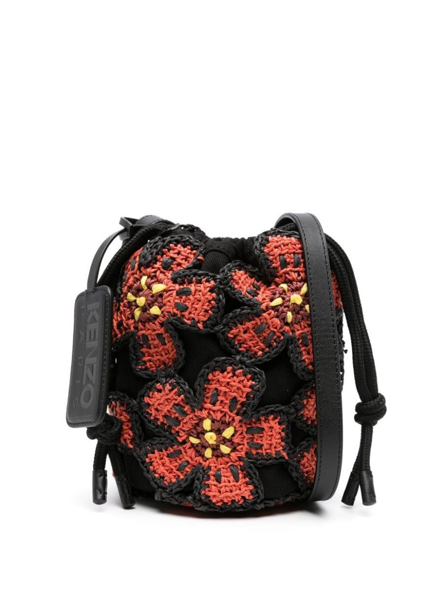 KENZO Boke Flower Bucket Bag in Red Lyst