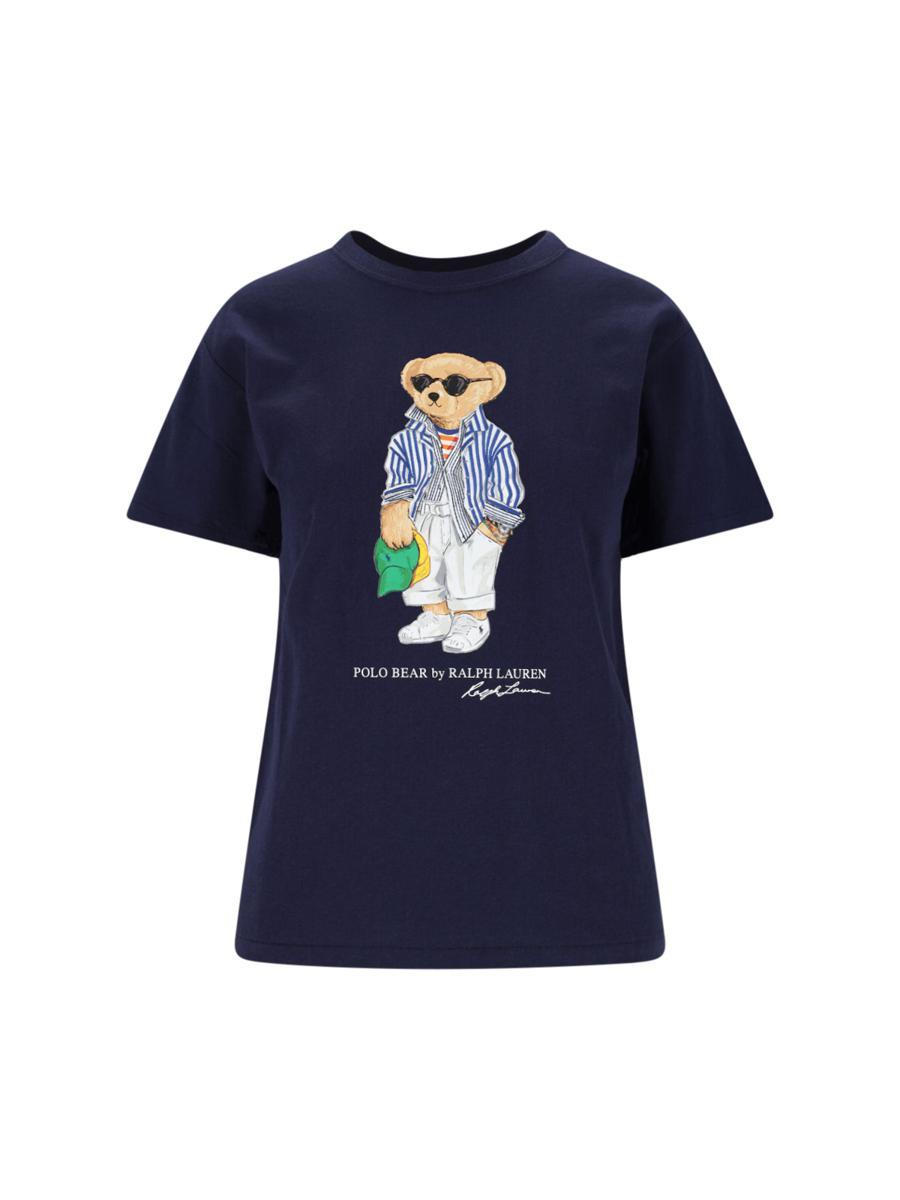 Polo Ralph Lauren Polo Bear T-Shirt in Blue Lyst