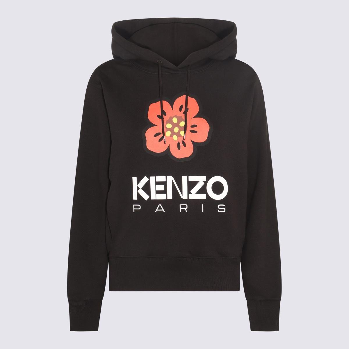 KENZO Cotton Boke Flower Sweatshirt in Black | Lyst