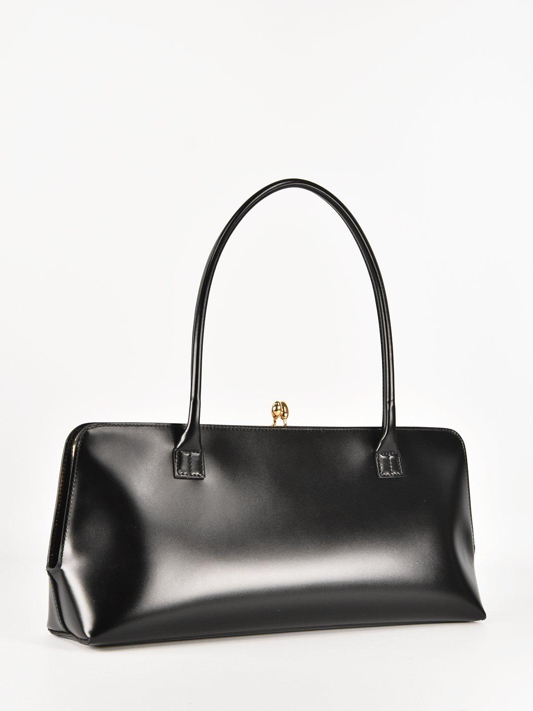 Jil Sander Black Goji Frame Medium Bag Lyst