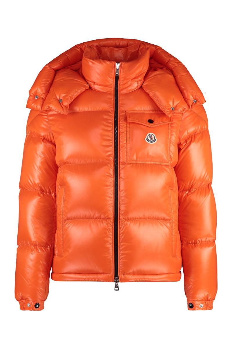 Moncler jakke orange sale