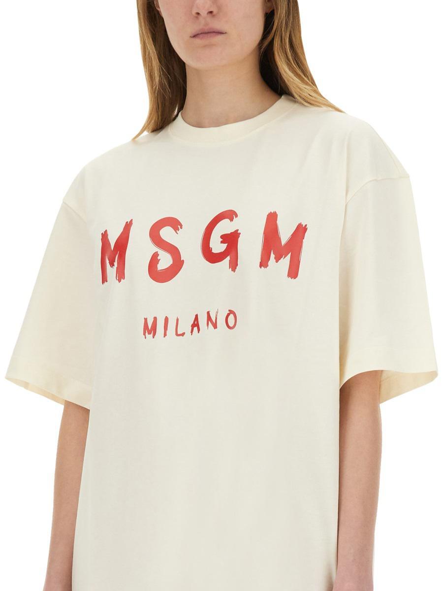 【関税&送料込】Msgm Short Dress With Logo 2000MDA510_200002_99_02_1200x.