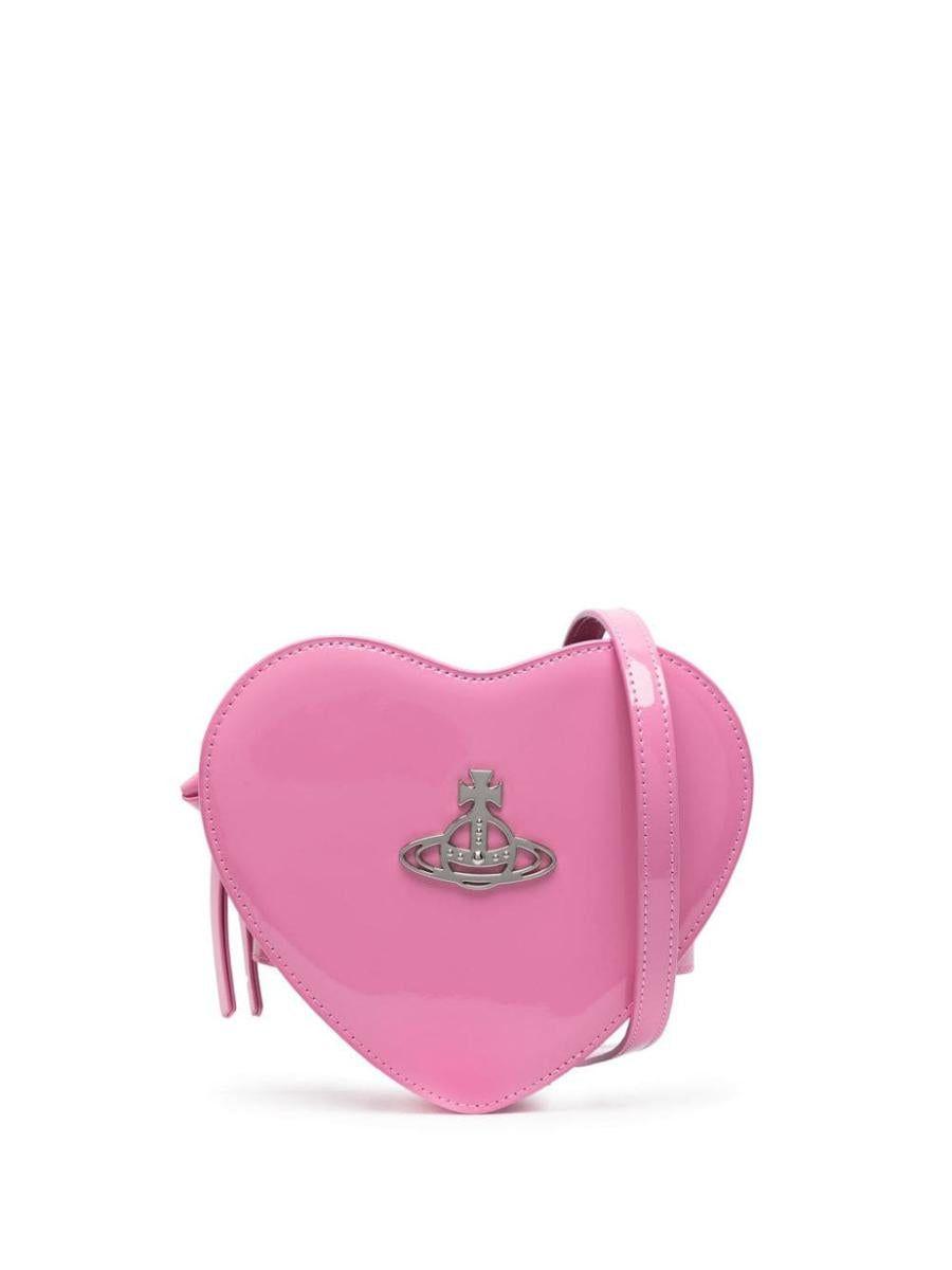 Vivienne Westwood Louise Orb-plaque Crossbody Bag in Pink | Lyst
