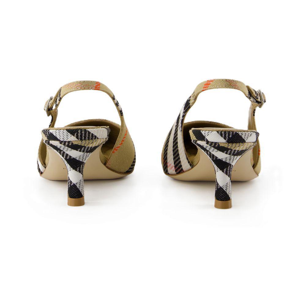 SALE!! BURBERRY◆LF BIRDIE SLINGBACK 55◆8101604162393 SANDIPCHCK Burberry LF BIRDIE SLINGBACK 55 (8101604162393