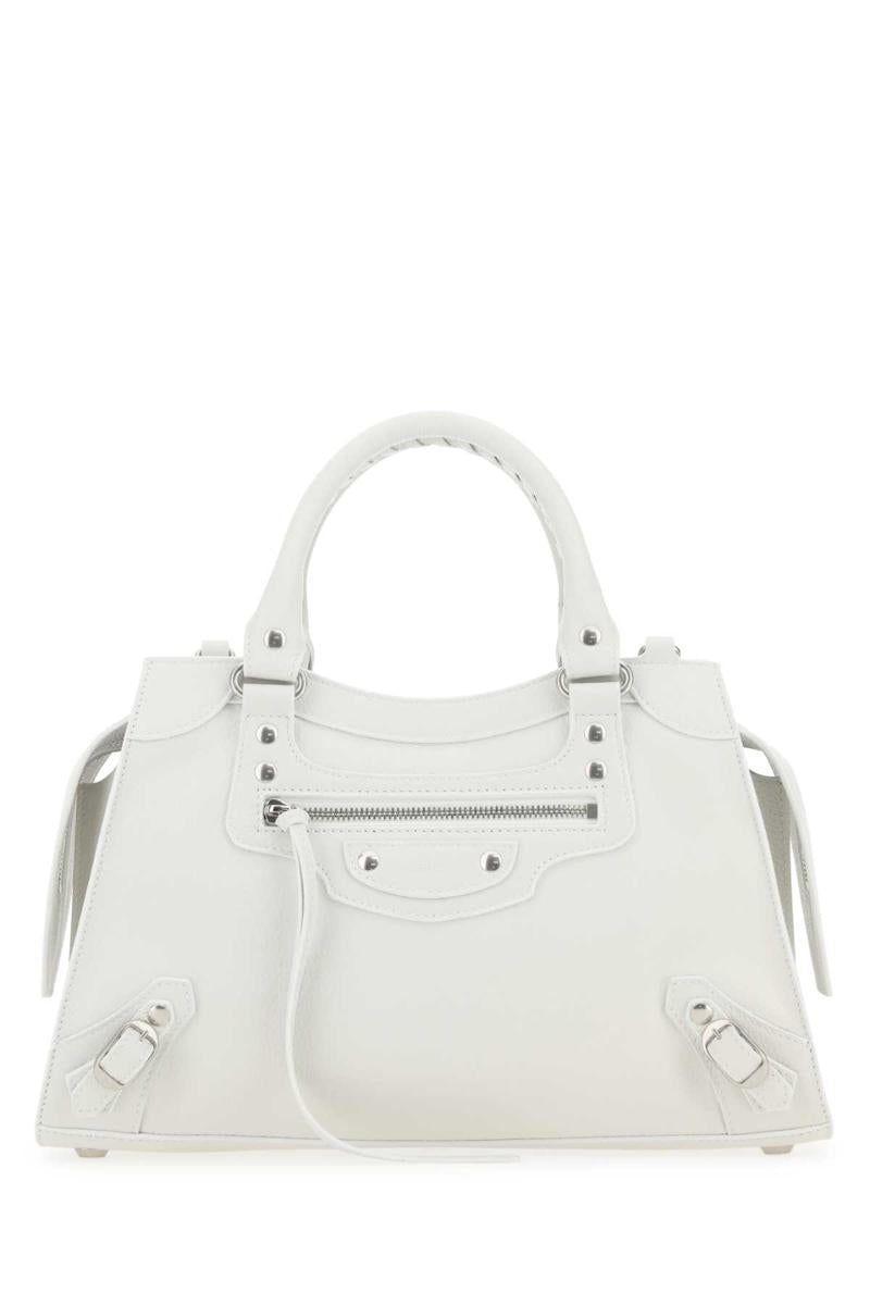 balenciaga handbags white