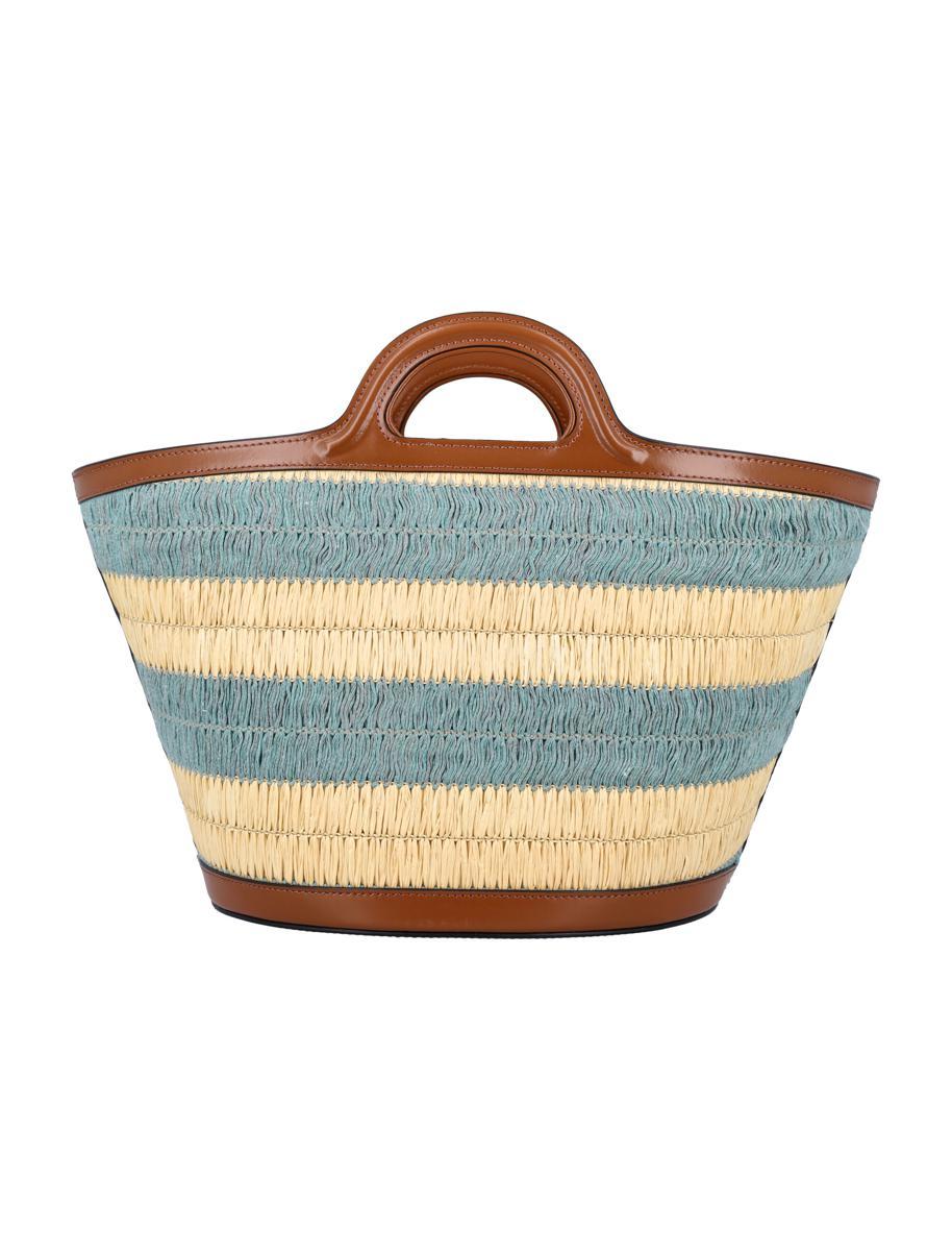 Wicker Kayu Colette Bag Blue Beach Bags For Women Lyst UK