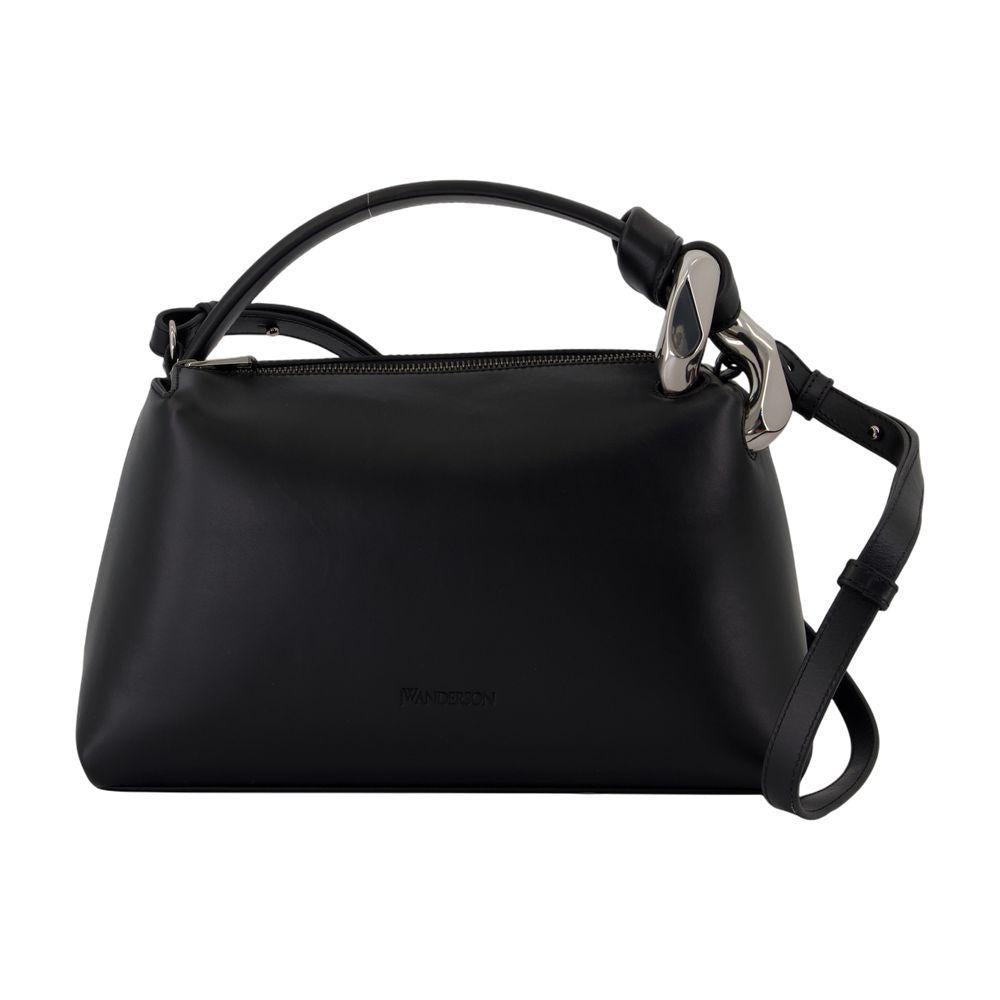 JW Anderson The Jwa Corner Crossbody in Black | Lyst