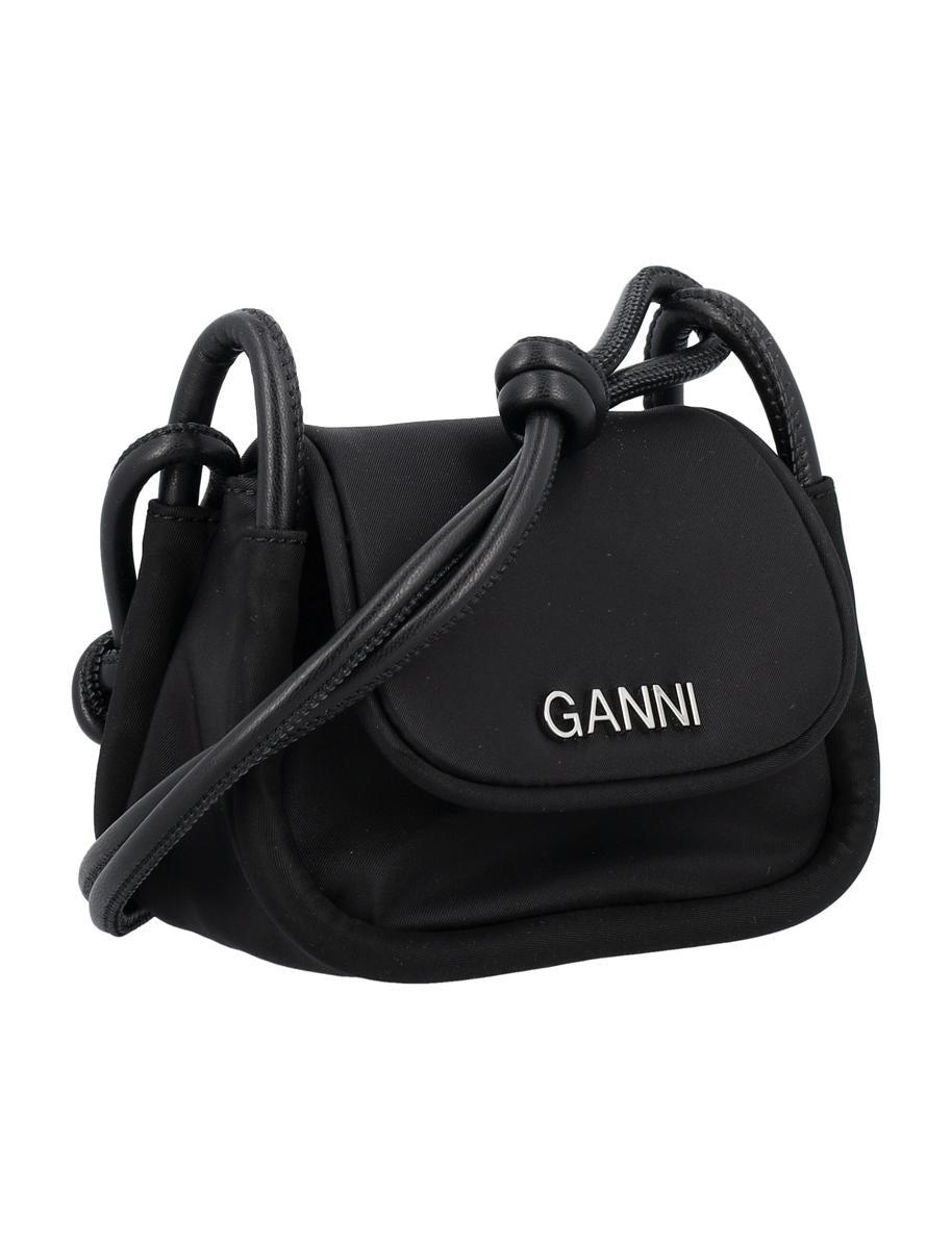 ganni-BLACK-Black-Knot-Mini-