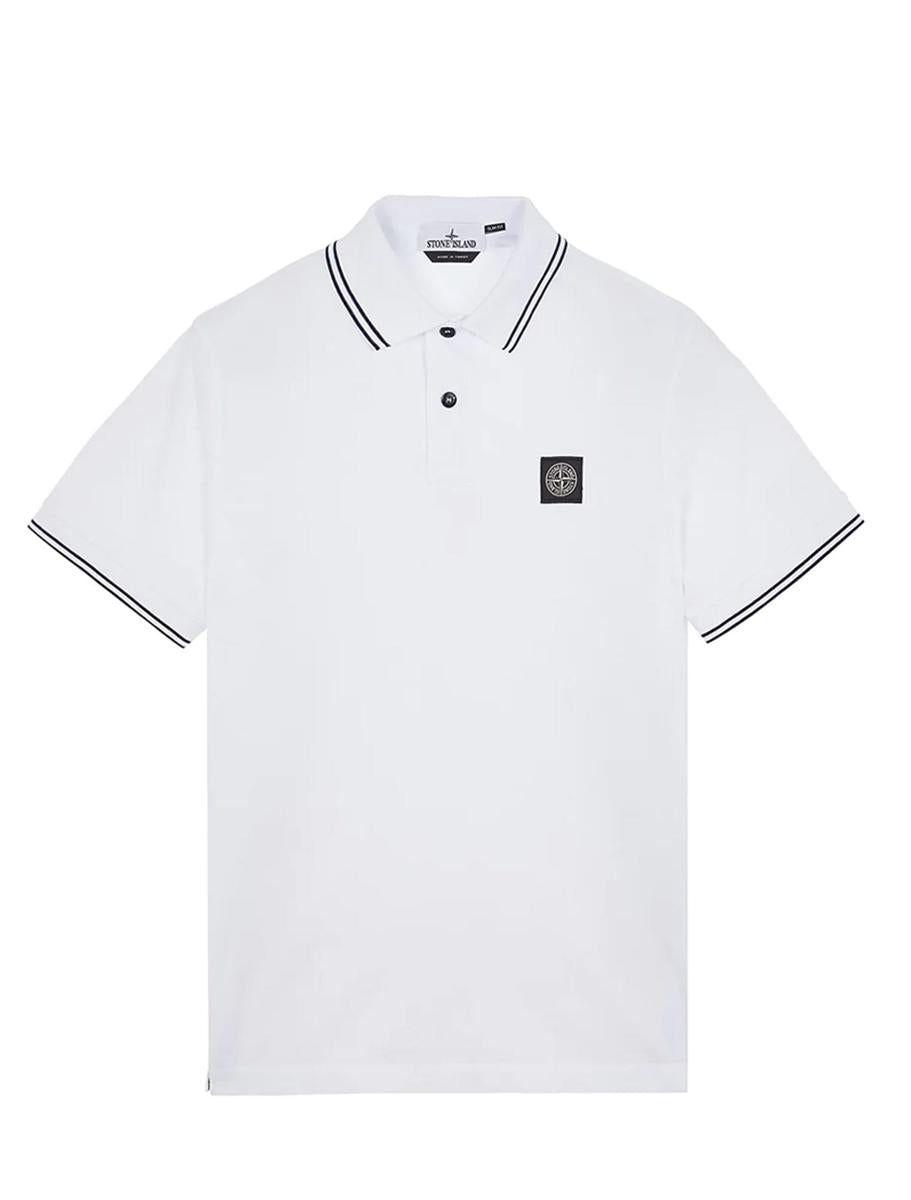 Stone Island T-shirts And Polos in White for Men | Lyst